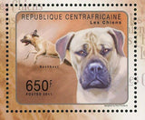 Dogs Stamp Dogue de Bordeaux Boerboel Irish Terrier S/S MNH #3078-3081