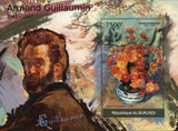 Paintings of Armand Guillaumin Stamp Chrysanthemum Vase S/S MNH #2387 / Bl.208