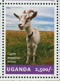 Goat Stamp Chinese Lunar Year Capra Aegagrus Hircus S/S MNH #3295-3298