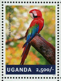 Parrots Stamp Psittacines Cacatua Galerita Ara Ambiguus S/S MNH #3265-3268