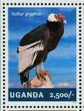 Vultures Stamp Vultur Gryphus Gyps Fulvus Bird Gyps Coprotheres S/S MNH #3255-32