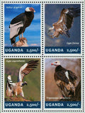 Vultures Stamp Vultur Gryphus Gyps Fulvus Bird Gyps Coprotheres S/S MNH #3255-32