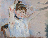 Paintings of Berthe Morisot Stamp Femme Faisant Sa Toilette S/S MNH #2367-2370