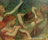 Paintings of Edgar Degas Stamp Ecole De Danse S/S MNH #2347-2350