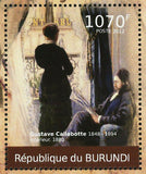 Gustave Caillebotte Stamp Les Raboteurs De Parquet S/S MNH #2371-2374