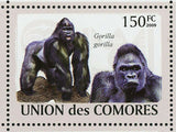 Gorillas Stamp Gorilla Beringei Graueri Diehli Souvenir Sheet MNH #2142-2147