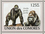 Gorillas Stamp Gorilla Beringei Graueri Diehli Souvenir Sheet MNH #2142-2147