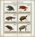 Turtles Stamp Dermochelys Coriacea Chelus Fimbriatus S/S MNH #2177-2182