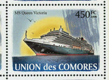 Cruise Ships Stamp Titanic  Golden Princess Mauretania Queen Mary S/S MNH #1916