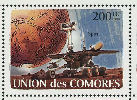 The conquest of Mars Stamp Spirit Mars Polar Viking S/S MNH #1946-1951