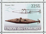 Submarines Stamp Nautilus 1800 Brandtaucher 1850 Pioneer 1861 S/S MNH #1910-1915