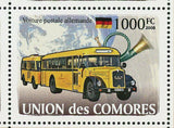 Post Office Transports Postage Postal Mail Transportation S/S MNH #1849 / Bl.431