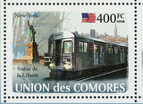 Metro Stamp Transportation Pekin London Paris Tokyo New York S/S MNH #1862-1867