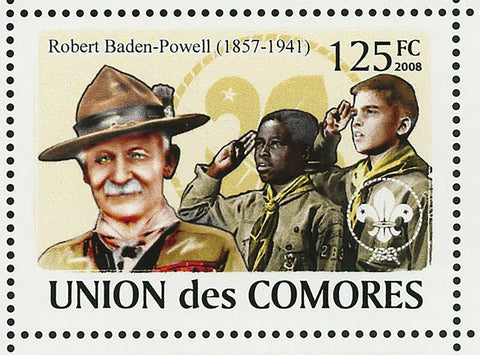 Robert Baden Powell Stamp Scout Scouting Movement S/S MNH #2002-2007