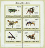 Bees Stamp Chrysis Ignita Leptinotarsa Decemlineata S/S MNH #2100-2105