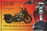 Harley Davidson Stamp CVO Fat Bob FXDFSE2 WLA Motorcycle S/S MNH #2928-2931