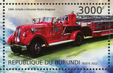 Fire Engines Stamp Firefighter Pierce 61 Skyboom Arrow S/S MNH #2898-2901