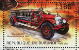 Fire Engines Stamp Firefighter Pierce 61 Skyboom Arrow S/S MNH #2898-2901