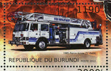 Fire Engines Stamp Firefighter Pierce 61 Skyboom Arrow S/S MNH #2898-2901