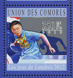 Olympic Games Stamp London Handball Hockey Judo Tennis Table S/S MNH #2914-2919