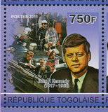 Presidency of J. F. Kennedy Stamp United States President S/S MNH #3954-3957