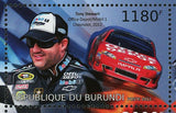 Nascar Stamp Tony Stewart Brad Keselowski Dale Earnhardt Sr. S/S MNH #2908-2911