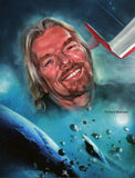 Space Tourism Stamp Spaceshiptwo Space Ship One Richard Branson S/S MNH #2977