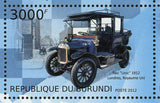 History Taxi Stamp London Taxi Coco La Havana Maybach S/S MNH #2897/Bl. 303