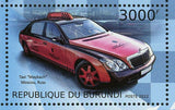 History Taxi Stamp London Taxi Coco La Havana Maybach S/S MNH #2897/Bl. 303