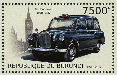 History Of The taxi Stamp Taxi Coco Havana Maybach Moscow S/S MNH #2893-289