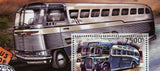 Buses Stamp Transportation Royal Blue Bristol LL6B Souvenir Sheet MNH #2907