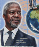 Nobel Prize of Peace Stamp Kofi Annan Albert Schweitzer S/S MNH #2078 / Bl.468