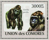 Gorillas Stamp Gorilla Gorilla Wild Animal Souvenir Sheet MNH #2148 / Bl.478