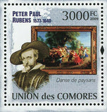 Paintings of Peter Paul Rubens Stamp Danse de Paysans S/S MNH #2476 / Bl.534