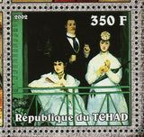 Paintings Edouard Manet Stamp Olympia La serveuse De Bocks S/S MNH #2334-2339