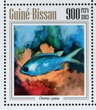 Corals and Fish Chaeton Lunula Chromis Cyanea S/S MNH #6848-6851