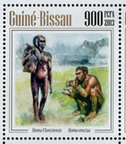 Prehistoric Humans Homo Floresiensis Homo Erectus S/S MNH #6853-6856