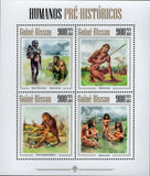 Prehistoric Humans Homo Floresiensis Homo Erectus S/S MNH #6853-6856