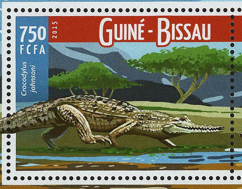 Crocodiles Stamp Crocodylus Niloticus Porosus S/S MNH #8237-8240