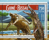 Crocodiles Stamp Crocodylus Niloticus Porosus S/S MNH #8237-8240