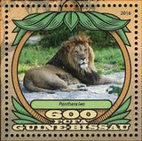 Lions Stamp Panthera Leo Wild Animal Souvenir Sheet MNH #8883-8887