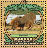 Lions Stamp Panthera Leo Wild Animal Souvenir Sheet MNH #8883-8887