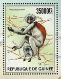 Endangered Species Stamp Diceros Bicornis Piliocolobus Kirkii S/S MNH #11292 / B