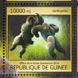 Gorillas Stamp Gorilla Gorilla Wild Animal Souvenir Sheet MNH #11891-11894