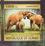 Elephants Stamp Loxodonta Africana Elephas Maximus S/S MNH #11851-11854