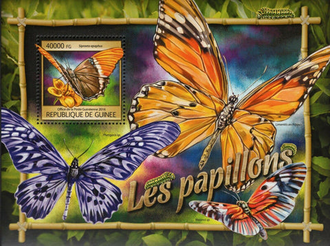 Butterflies Stamp Siproeta Epaphus Phengaris sp. Melanis sp. S/S MNH #11790 / Bl