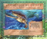 Turtles Stamp Trachemys Scripta Elegans Chelonia Mydas S/S MNH #9809-9811