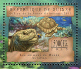 Turtles Stamp Trachemys Scripta Elegans Chelonia Mydas S/S MNH #9809-9811