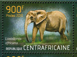 Elephants Stamp Loxodonta Africana Elephas Maximus S/S MNH #4455-4458