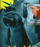 Parrots Stamp Psittacus Erithacus Platycerus Eximius S/S MNH #5089 / Bl.1230